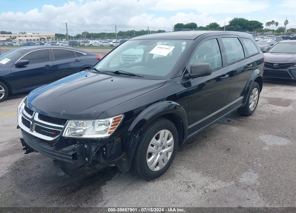2015 DODGE JOURNEY AMERICAN VALUE PKG VIN: 3C4PDCAB2FT637813