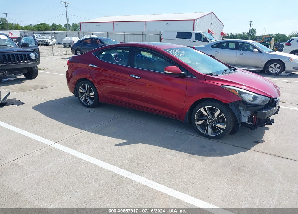 2015 HYUNDAI ELANTRA LIMITED VIN: 5NPDH4AE8FH558069