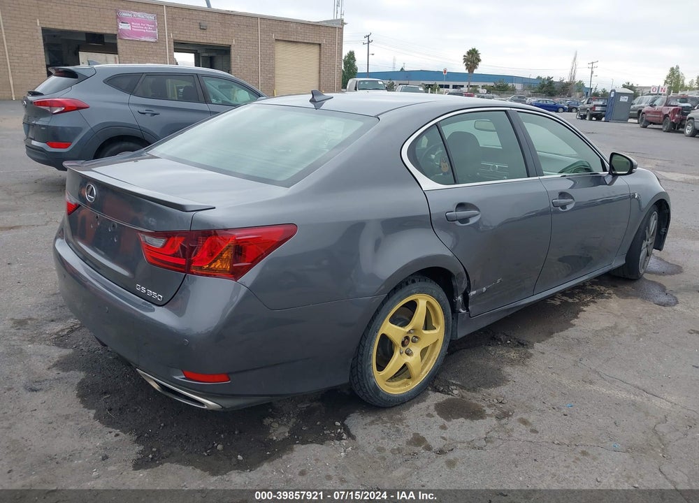2013 LEXUS GS 350 VIN: JTHBE1BL4D5003627