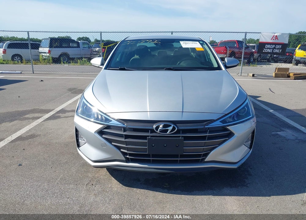 2019 HYUNDAI ELANTRA SEL VIN: KMHD84LF3KU743793