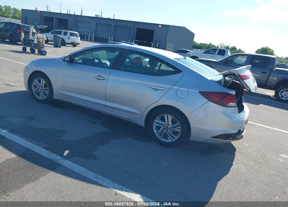 2019 HYUNDAI ELANTRA SEL VIN: KMHD84LF3KU743793