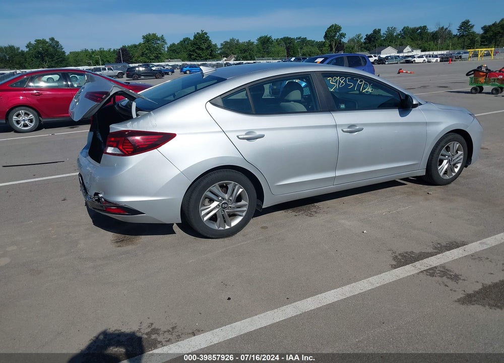 2019 HYUNDAI ELANTRA SEL VIN: KMHD84LF3KU743793