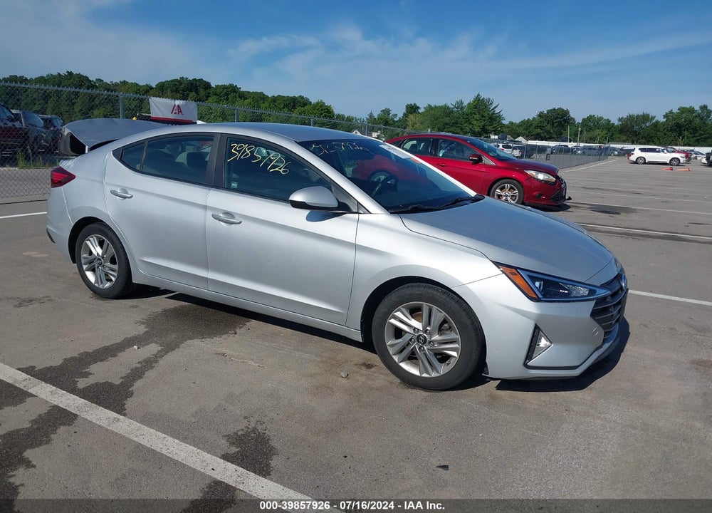 2019 HYUNDAI ELANTRA SEL VIN: KMHD84LF3KU743793