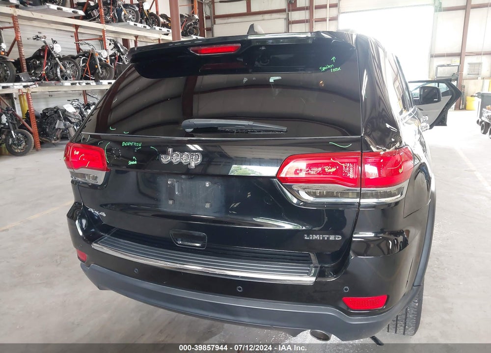 2017 JEEP GRAND CHEROKEE LIMITED 4X4 VIN: 1C4RJFBG9HC808147