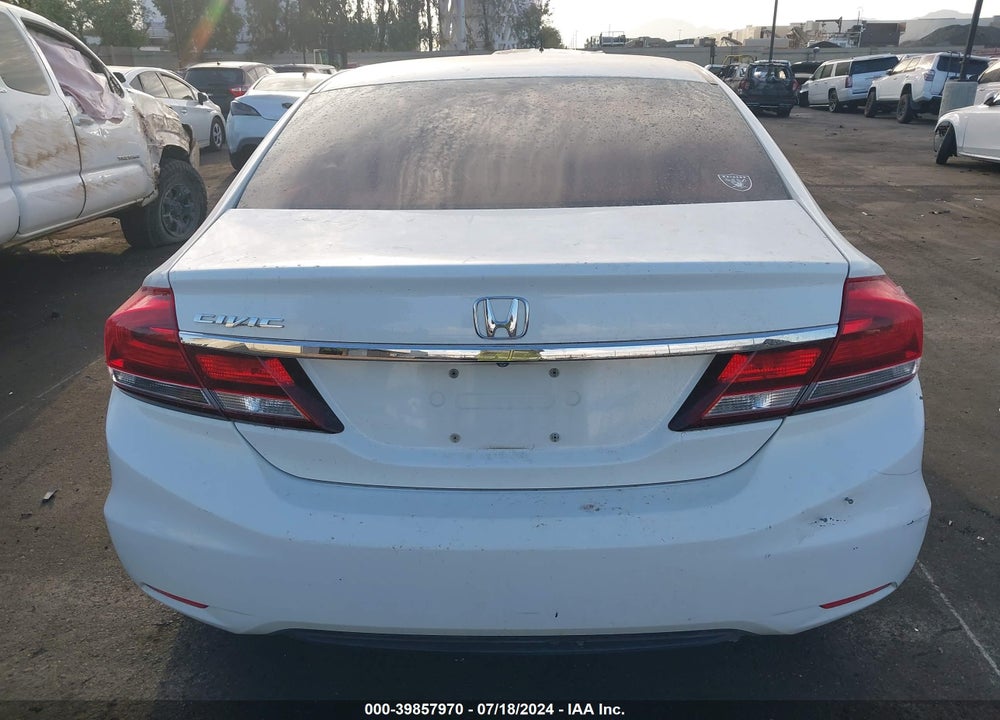 2014 HONDA CIVIC LX VIN: 19XFB2F59EE221100