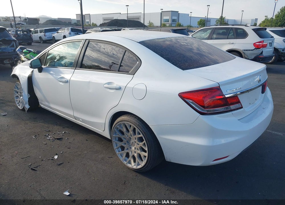 2014 HONDA CIVIC LX VIN: 19XFB2F59EE221100
