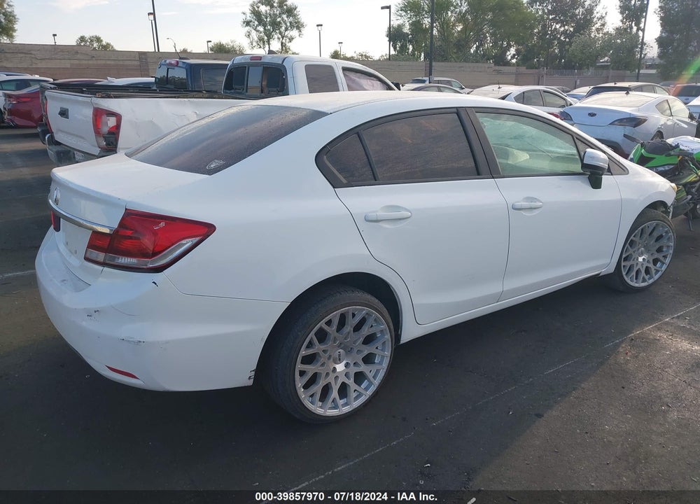 2014 HONDA CIVIC LX VIN: 19XFB2F59EE221100