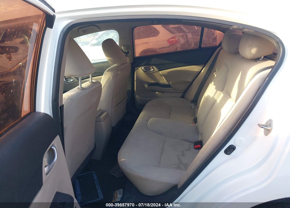 2014 HONDA CIVIC LX VIN: 19XFB2F59EE221100