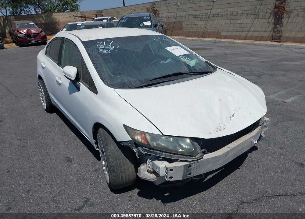 2014 HONDA CIVIC LX VIN: 19XFB2F59EE221100