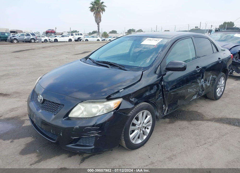 2010 TOYOTA COROLLA LE VIN: 1NXBU4EE9AZ250450