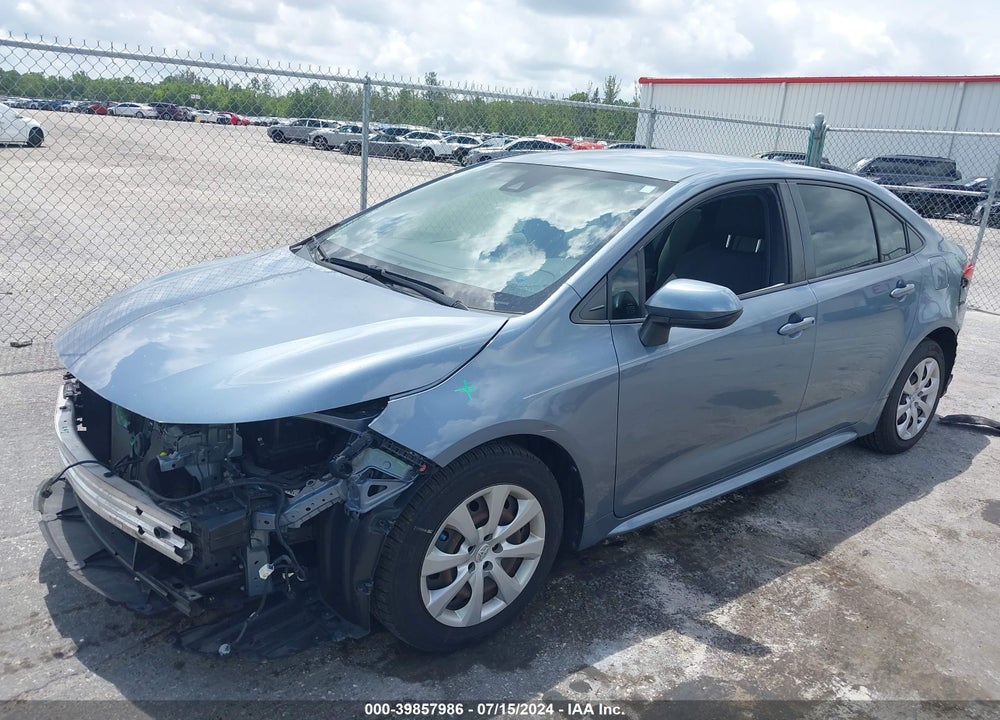 2020 TOYOTA COROLLA LE VIN: JTDEPRAE5LJ000526