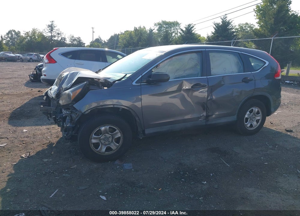 2014 HONDA CR-V LX VIN: 2HKRM3H32EH542058