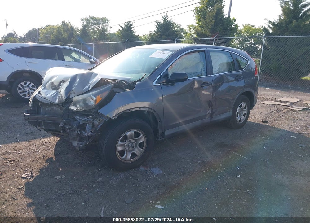 2014 HONDA CR-V LX VIN: 2HKRM3H32EH542058