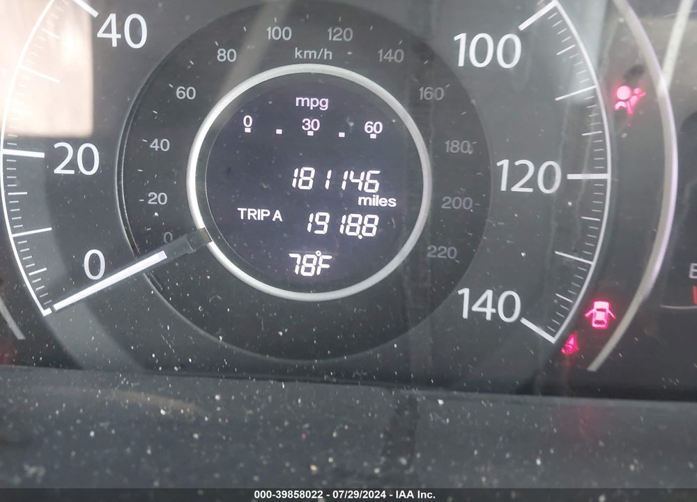 2014 HONDA CR-V LX VIN: 2HKRM3H32EH542058