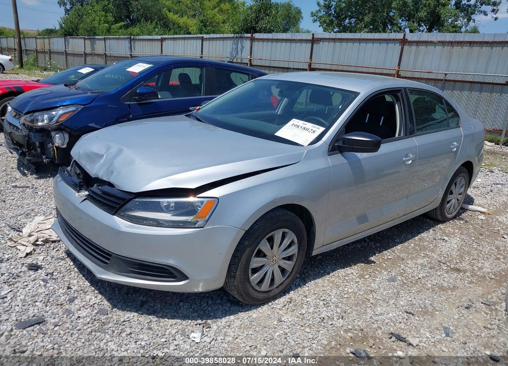 2013 VOLKSWAGEN JETTA 2.0L S VIN: 3VW1K7AJ3DM259273