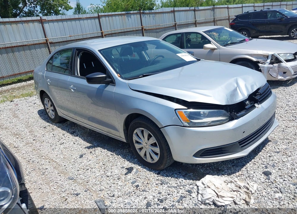 2013 VOLKSWAGEN JETTA 2.0L S VIN: 3VW1K7AJ3DM259273
