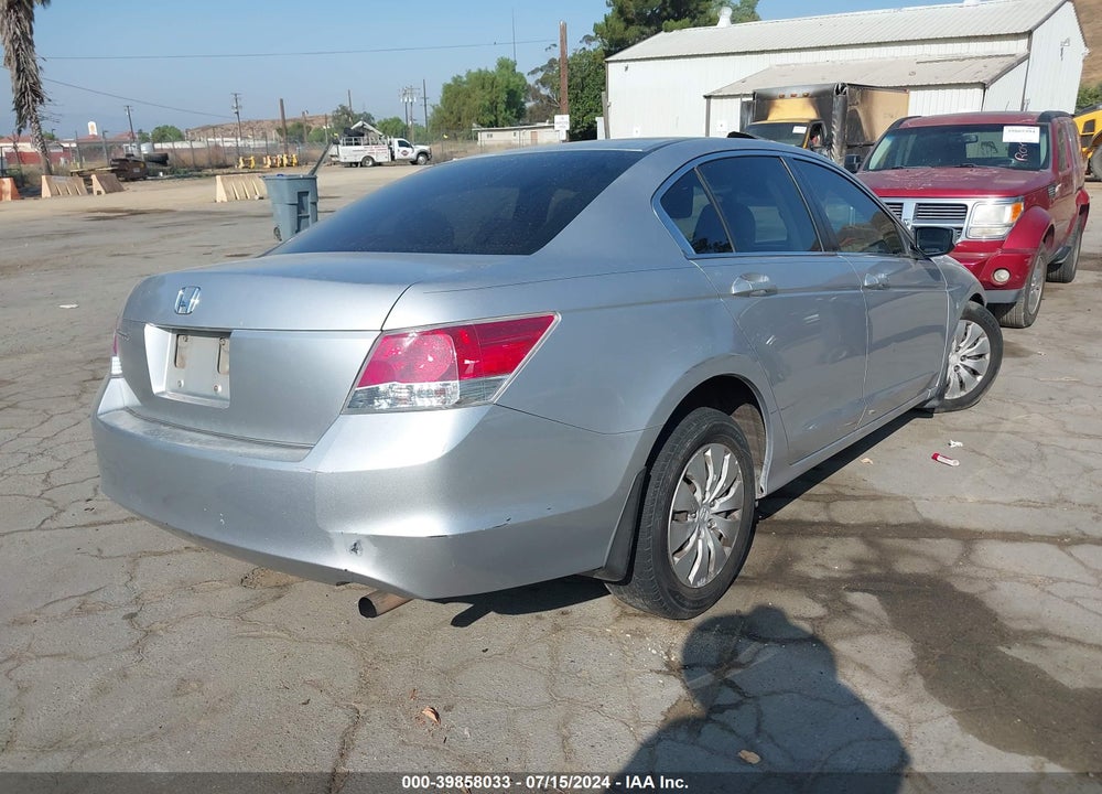 2010 HONDA ACCORD 2.4 LX VIN: 1HGCP2F30AA108086