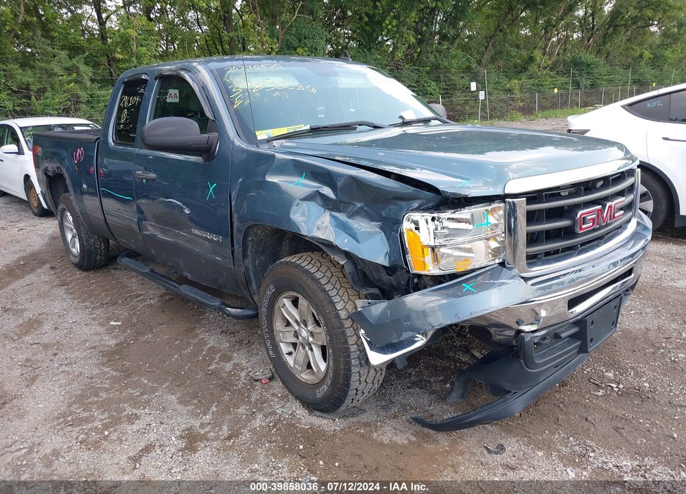 2009 GMC SIERRA 1500 SLE VIN: 1GTEK290X9Z296104