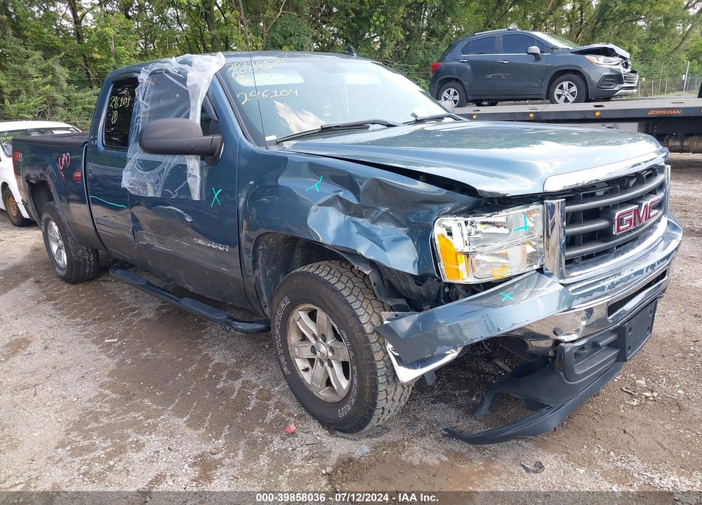 2009 GMC SIERRA 1500 SLE VIN: 1GTEK290X9Z296104
