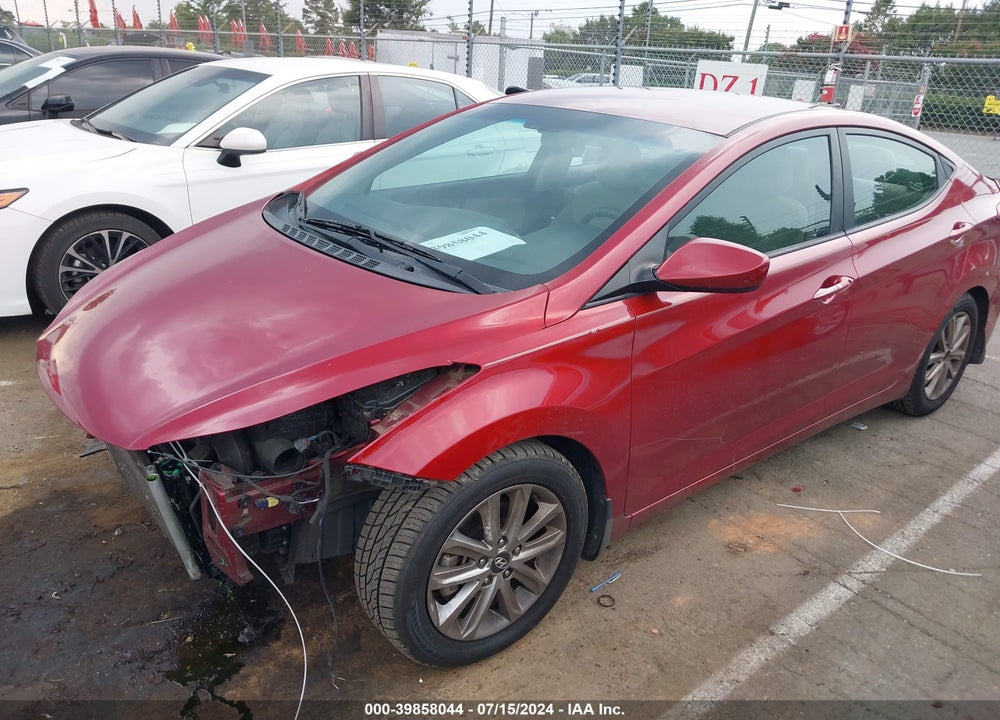 2014 HYUNDAI ELANTRA SE VIN: 5NPDH4AE5EH469199