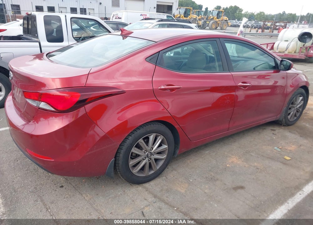 2014 HYUNDAI ELANTRA SE VIN: 5NPDH4AE5EH469199