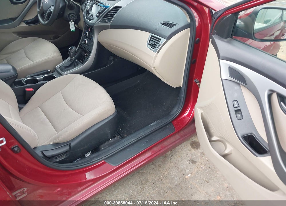 2014 HYUNDAI ELANTRA SE VIN: 5NPDH4AE5EH469199
