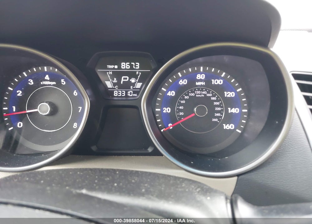 2014 HYUNDAI ELANTRA SE VIN: 5NPDH4AE5EH469199