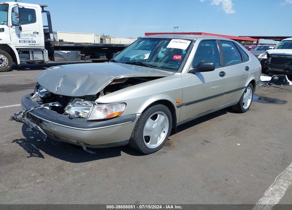 1996 SAAB 900 SE TURBO VIN: YS3DF58N9T2023887
