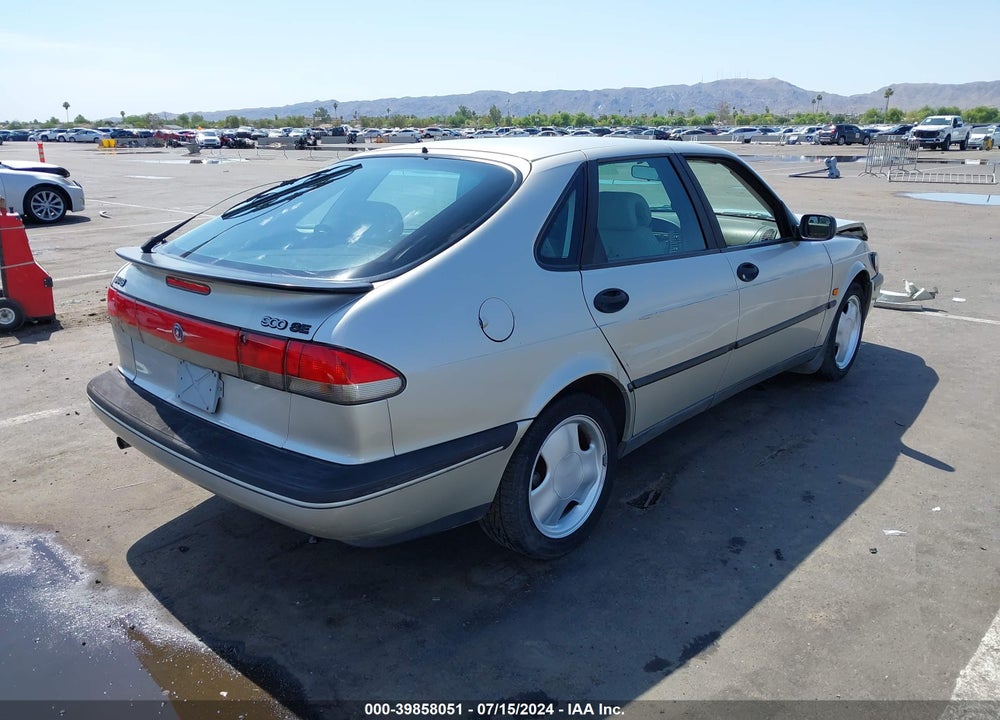 1996 SAAB 900 SE TURBO VIN: YS3DF58N9T2023887