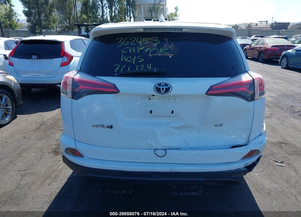 2018 TOYOTA RAV4 LE VIN: JTMZFREV8JJ196294
