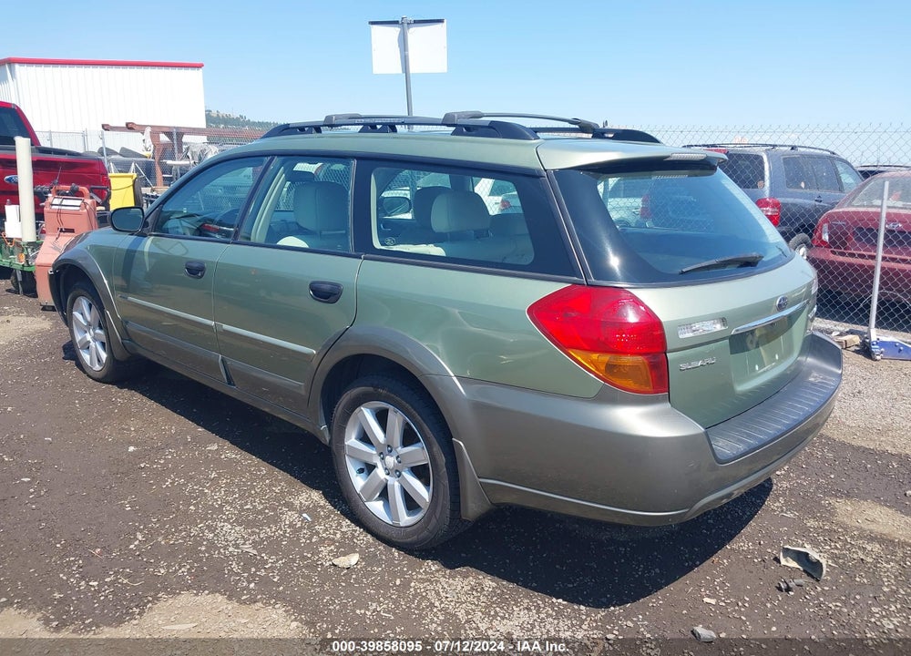 2007 SUBARU OUTBACK 2.5I VIN: 4S4BP61C677310019
