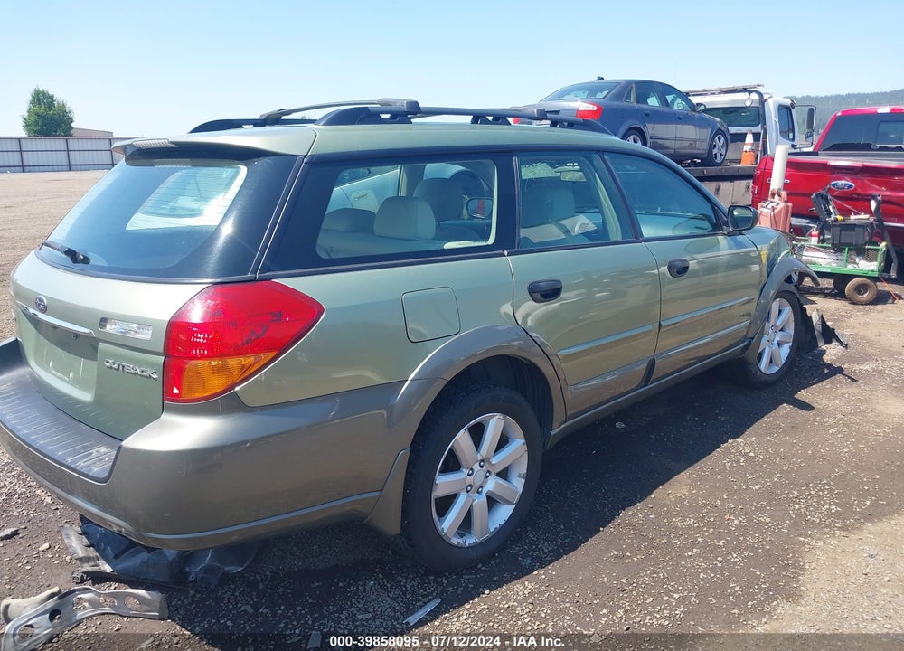 2007 SUBARU OUTBACK 2.5I VIN: 4S4BP61C677310019