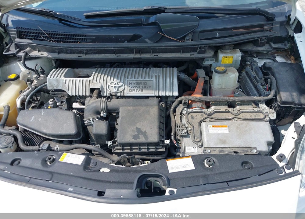2011 TOYOTA PRIUS FOUR VIN: JTDKN3DU6B5313729