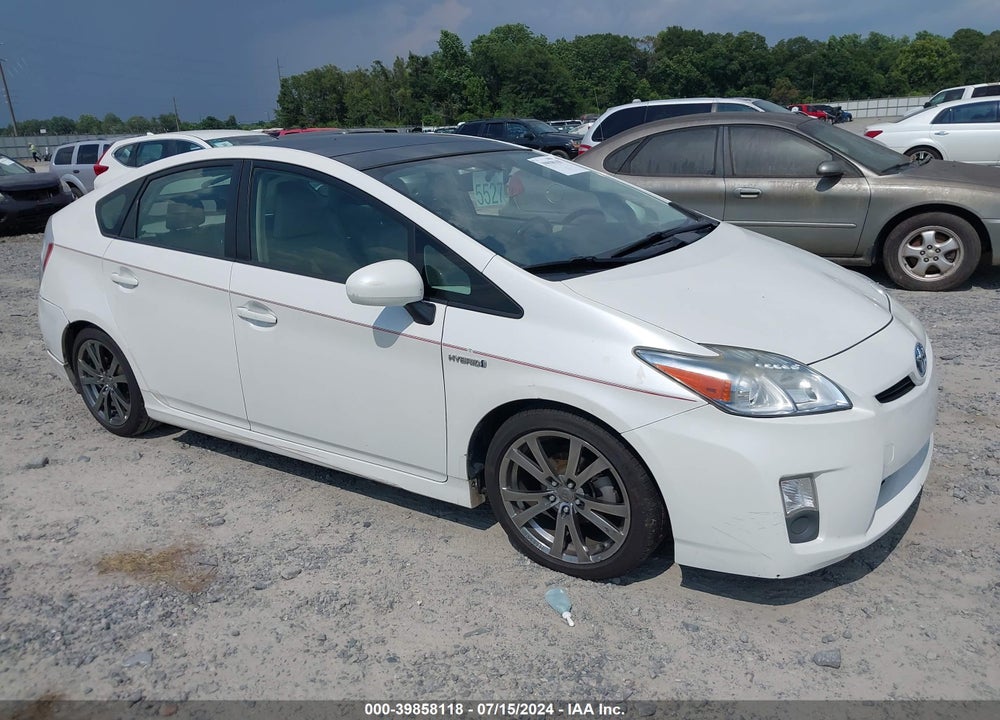 2011 TOYOTA PRIUS FOUR VIN: JTDKN3DU6B5313729