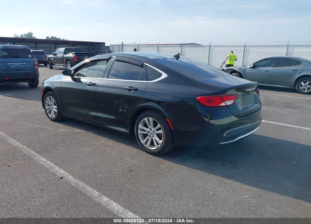 2016 CHRYSLER 200 LIMITED PLATINUM VIN: 1C3CCCAB3GN197673