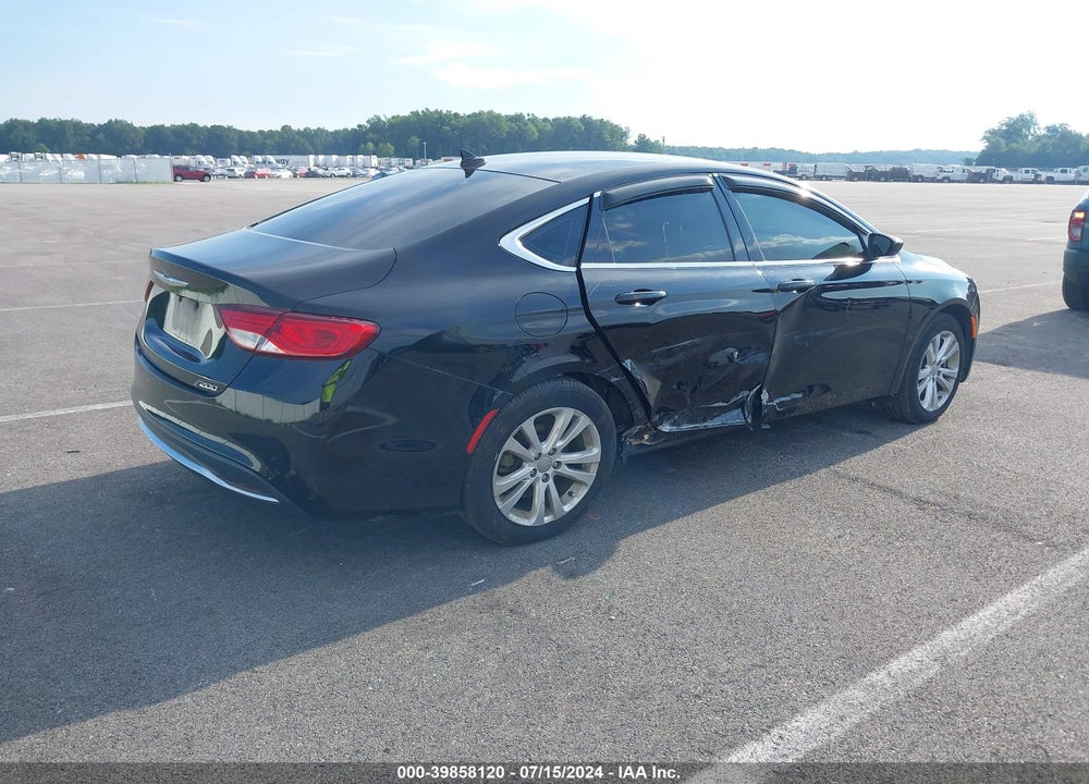 2016 CHRYSLER 200 LIMITED PLATINUM VIN: 1C3CCCAB3GN197673