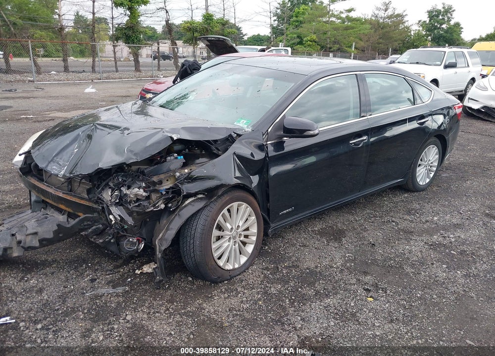 2014 TOYOTA AVALON HYBRID XLE PREMIUM VIN: 4T1BD1EB6EU025557