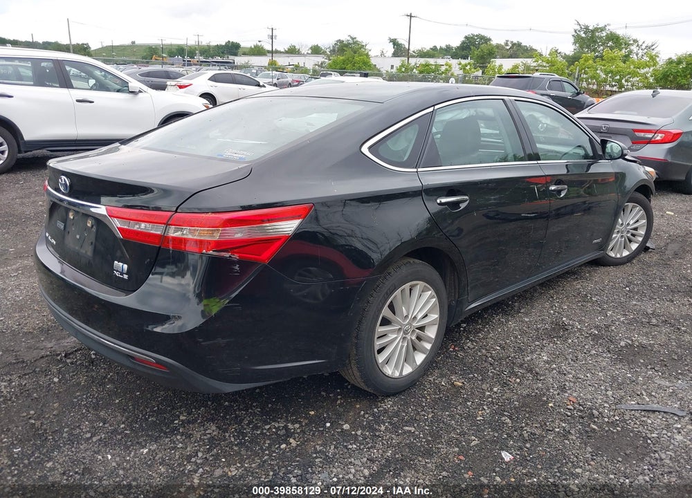 2014 TOYOTA AVALON HYBRID XLE PREMIUM VIN: 4T1BD1EB6EU025557