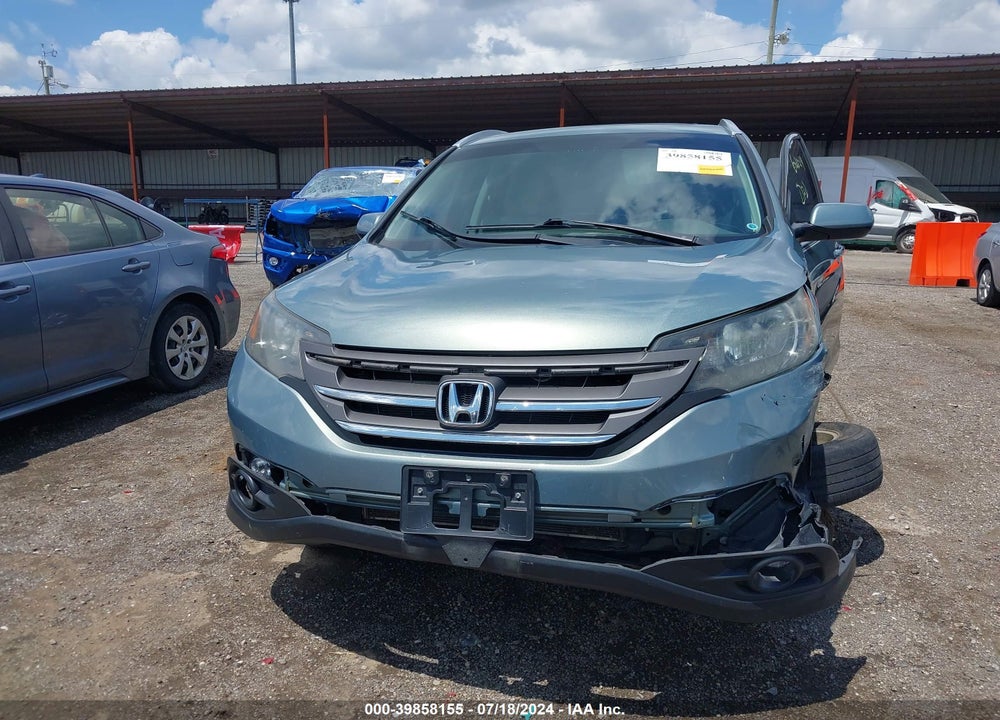2012 HONDA CR-V EX-L VIN: 2HKRM3H75CH507305