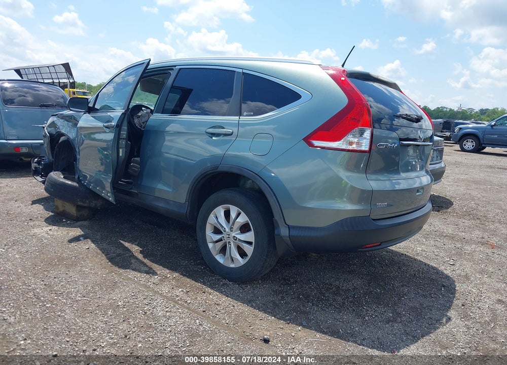 2012 HONDA CR-V EX-L VIN: 2HKRM3H75CH507305