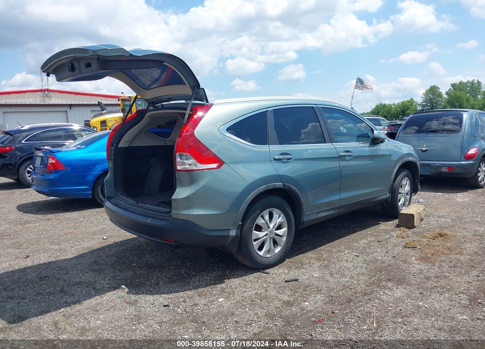 2012 HONDA CR-V EX-L VIN: 2HKRM3H75CH507305