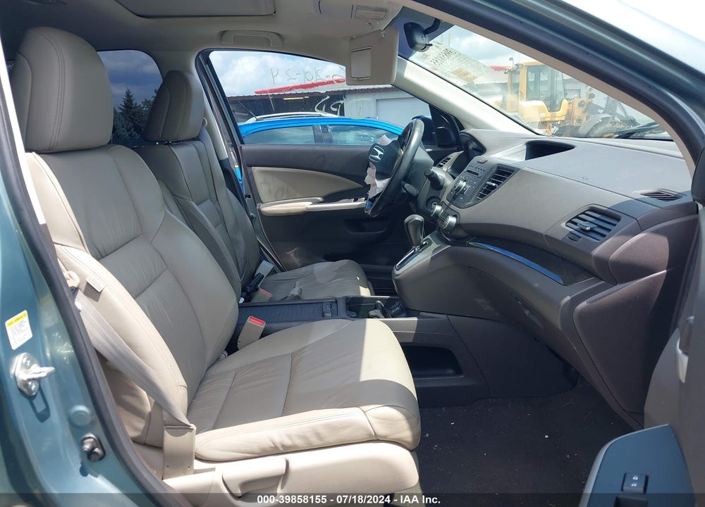 2012 HONDA CR-V EX-L VIN: 2HKRM3H75CH507305