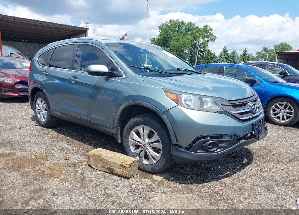 2012 HONDA CR-V EX-L VIN: 2HKRM3H75CH507305