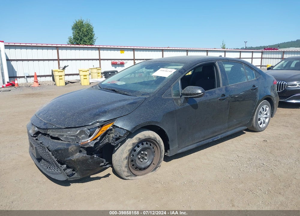 2022 TOYOTA COROLLA LE VIN: 5YFEPMAE6NP285383
