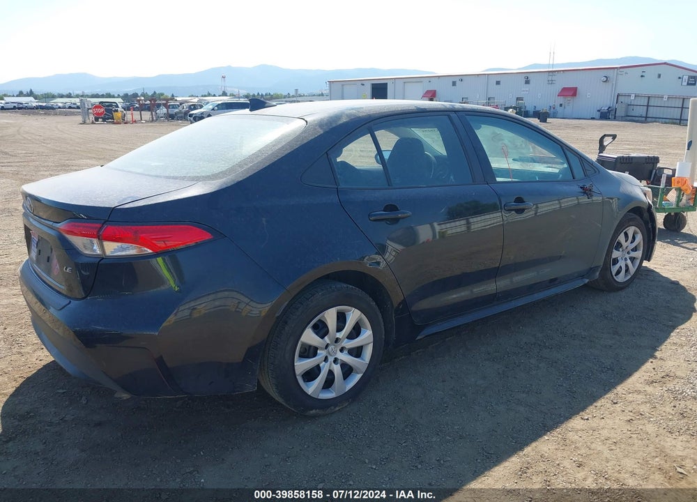 2022 TOYOTA COROLLA LE VIN: 5YFEPMAE6NP285383