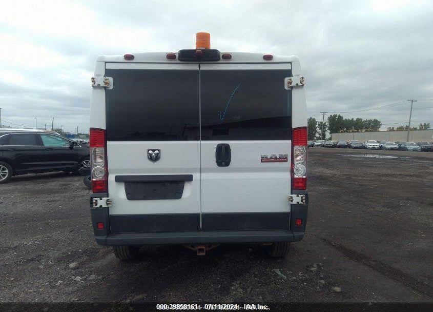 2017 RAM PROMASTER 1500 LOW ROOF 136 WB VIN: 3C6TRVAG3HE517427