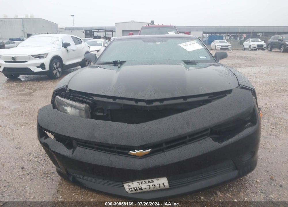 2015 CHEVROLET CAMARO VIN: 2G1FB1E3XF9218872