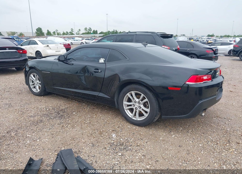 2015 CHEVROLET CAMARO VIN: 2G1FB1E3XF9218872