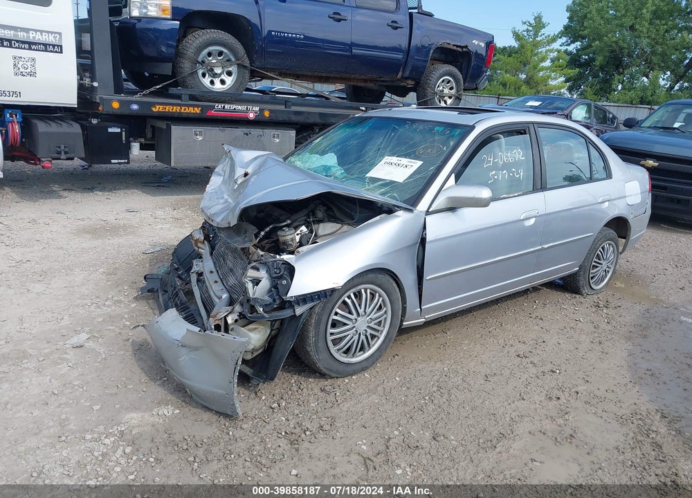 2003 HONDA CIVIC EX VIN: 1HGES26763L032763