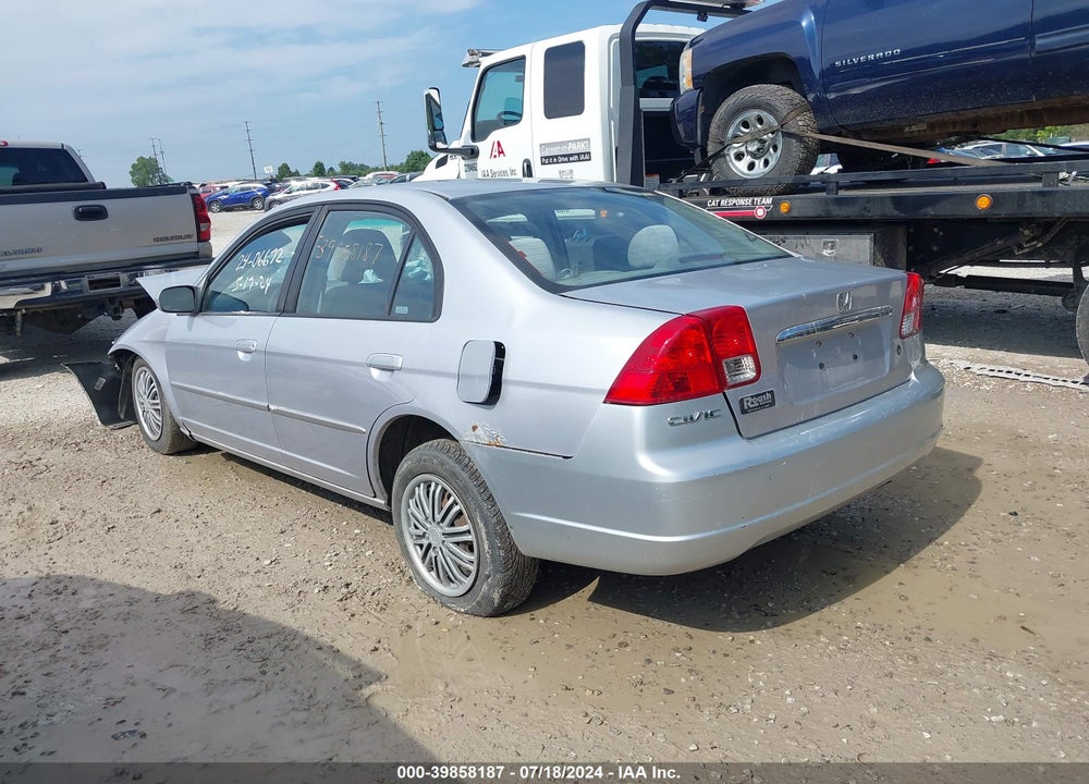 2003 HONDA CIVIC EX VIN: 1HGES26763L032763
